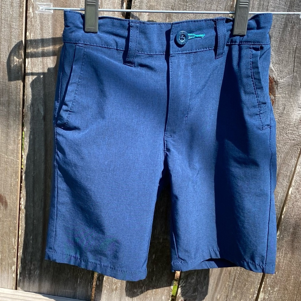Reel Legends Heather Navy Boys Shorts